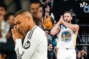 晚安伯納烏！姆巴佩破門后做多個慶祝動作，包括庫里同款晚安慶祝