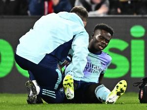 博主：薩卡對陣水晶宮腿筋拉傷，預(yù)計(jì)將缺席幾周