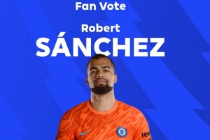 4次撲救完成零封，英超官方：桑切斯當(dāng)選切爾西0-0埃弗頓全場最佳