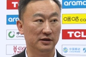 劉維偉：今天快攻反擊和內(nèi)外結(jié)合做得很好 進(jìn)攻端打得也很釋放