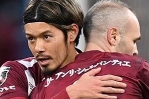 前日本國腳山口螢離開神戶勝利船加盟J2球隊(duì)，伊涅斯塔發(fā)文祝福