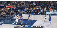 ??非常不擅長！戈貝爾搶到前場籃板二次進攻轉(zhuǎn)身拋投離譜偏出