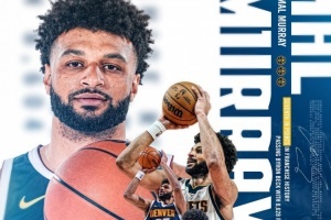 未來能到第幾？穆雷掘金生涯得分來到8628分 暫列隊史第7