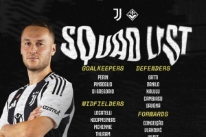 尤文對佛羅倫薩名單：岡薩雷斯、DV9在列，道格拉斯-路易斯回歸