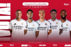 皇馬12月最佳候選：姆巴佩、貝林、巴爾韋德、羅德里戈、呂迪格