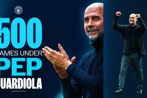 瓜帥登陸英超以來的積分榜：曼城747分居首，利物浦次席，曼聯(lián)第6