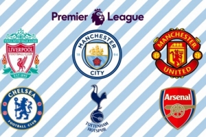 英超爭四賠率：曼城紐卡諾丁漢分列456，曼聯(lián)熱刺并列第9