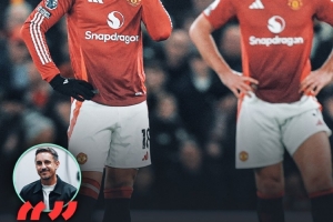 曼聯(lián)1962年來首次單月聯(lián)賽5負，1989年來首次年終排名第14