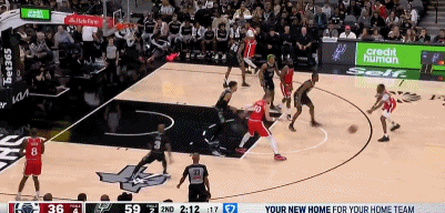 水銀瀉地！保羅搶斷反擊打板助文班空接飛扣 馬刺領(lǐng)先快船25分