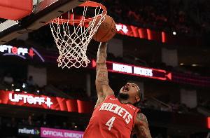 狀態(tài)不錯&沖擊力十足！杰倫-格林半場11中7貢獻(xiàn)16分3板