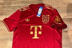 拜仁125周年紀(jì)念球衣泄露：深紅底色+金色標(biāo)識+特別版隊(duì)徽