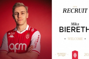 官方：摩納哥簽下前槍手前鋒比雷斯，據(jù)悉轉(zhuǎn)會(huì)費(fèi)總價(jià)1500萬歐