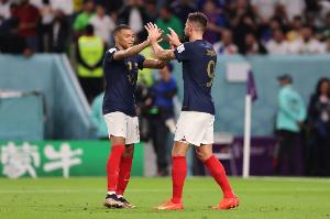 法國球員進球榜：姆巴佩346球超越吉魯升第7，本澤馬485球第1