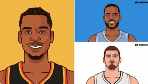 本季總正負(fù)值前三：亞歷山大+474斷檔第1 小莫布里&約基奇分列23