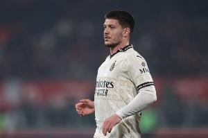 本賽季只在米蘭出場(chǎng)3次！迪馬濟(jì)奧：摩納哥咨詢了約維奇的情況