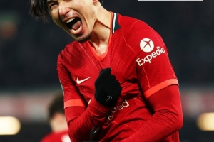 利物浦官方祝舊將南野拓實(shí)30歲生日快樂(lè)，隨隊(duì)奪三冠&貢獻(xiàn)14球3助