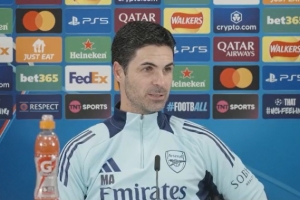 阿爾特塔：卡拉菲奧里&恩瓦內(nèi)里恢復(fù)訓(xùn)練 明天比賽對薩利巴太早