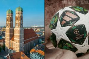 本賽季歐冠決賽用球：翡翠綠+慕尼黑元素，預(yù)計(jì)淘汰賽開始前發(fā)布