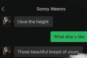 ??疑似YP被錘？網(wǎng)友曝光威姆斯露骨聊天記錄&本人照片????