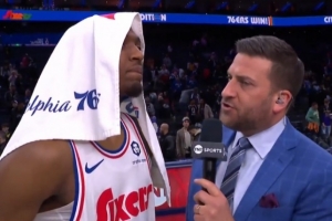 馬克西：恩比德昨天訓練了&我只知道這些 球迷們能知道的也就這些