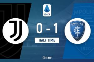 半場(chǎng)-尤文暫0-1恩波利 德西利奧破門(mén)尤文后防送點(diǎn)因手球在先取消