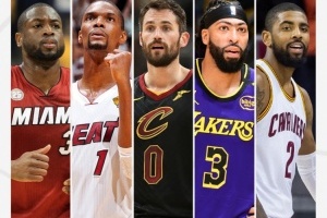 能聯(lián)手東契奇打幾場(chǎng)？詹姆斯生涯全明星隊(duì)友：韋德/濃眉/歐文在列