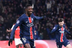 連場戴帽！登貝萊是巴黎隊史首人，也是本澤馬后五大聯(lián)賽法國首人