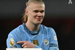 梁子結(jié)下了！TA：哈蘭德賽后手指英超冠軍臂章回應(yīng)阿森納球迷