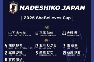 日本女足最新一期23人名單：19人留洋，熊谷紗希、長谷川唯領(lǐng)銜