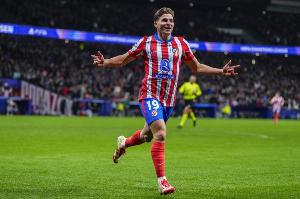 阿爾瓦雷斯、索爾洛特、科雷亞均替補(bǔ)進(jìn)6球，本賽季西甲球員最多