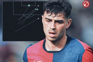 大師！佩德里單場(chǎng)5次創(chuàng)造機(jī)會(huì)平個(gè)人西甲紀(jì)錄，持平塞維利亞全隊(duì)