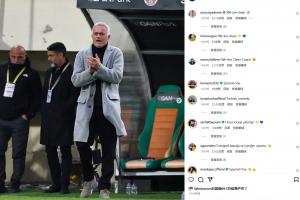 沒有配文！穆帥曬加拉塔薩雷假摔獲點(diǎn)，評論區(qū)刷屏：我們是干凈的