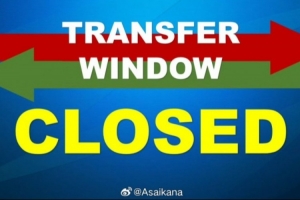 2024年中超聯(lián)賽職業(yè)轉(zhuǎn)會注冊窗口（冬季）關(guān)閉