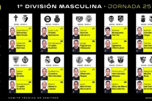 西甲第25輪裁判安排：維加執(zhí)法巴薩客戰(zhàn)拉帕，費(fèi)爾南德斯主裁皇馬