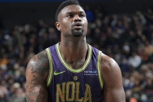 錫安本賽季得分25+及命中率70%以上場次數(shù)聯(lián)盟第二 僅次于字母哥