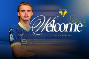 官方：維羅納免簽23歲巴西中衛(wèi)盧安-帕特里克，簽至2028年6月