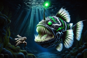 貝蒂斯戰(zhàn)皇馬海報(bào)：燈籠魚pk印有姆巴佩名字以及9號(hào)的海龜