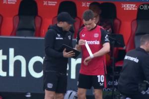 動(dòng)真格了！落后的藥廠半場(chǎng)連換三人維爾茨登場(chǎng)，下周還要踢拜仁