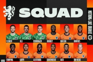 荷蘭歐國聯(lián)名單：范迪克、德容、德佩在列，德里赫特回歸