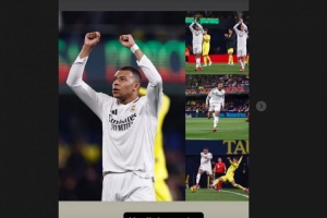 梅開二度助客場逆轉(zhuǎn)！姆巴佩社媒慶祝勝利：戰(zhàn)斗到最后一刻！