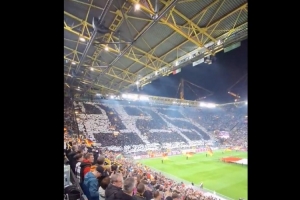 世界杯4冠+歐洲杯3冠！德國(guó)球迷賽前巨型tifo致敬足協(xié)成立125周年