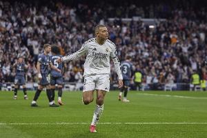 姆巴佩單賽季打進(jìn)33球，21-22賽季本澤馬后皇馬球員最多