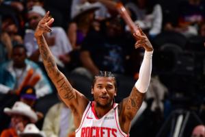 高歌猛進(jìn)??火箭距離50勝僅差一場 上一次50+勝場登炮周還在陣中