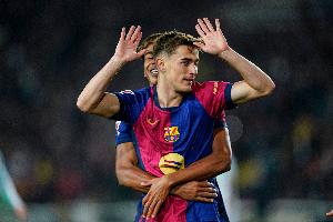 阿斯：巴薩歐冠首發(fā)基本確定，只差決定加維or費爾明取代奧爾莫