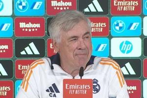 安切洛蒂：不理解歐冠8強僅我們周日踢，但休息72小時就不能抱怨