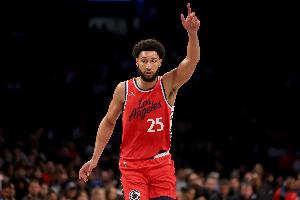 存在感不強(qiáng)！西蒙斯僅打13分鐘 沒有得分拿到2籃板2助攻