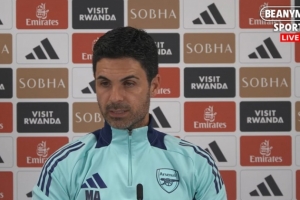 阿爾特塔：不確定若日尼奧本賽季能否復(fù)出 斯凱利可以踢中場