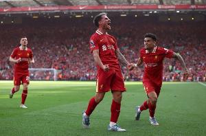 利物浦本賽季共206天領(lǐng)跑英超積分榜，比第二名曼城多165天