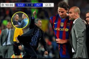 掀翻宇宙隊！10年歐冠，國米半決賽淘汰巴薩，穆帥諾坎普狂奔慶祝