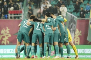 中乙聯(lián)賽預(yù)賽階段（第8輪），貴州筑城競(jìng)技1-0泉州亞新